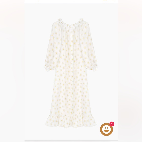 SLEEPER off shoulder daisy dress - Picture 4 of 4